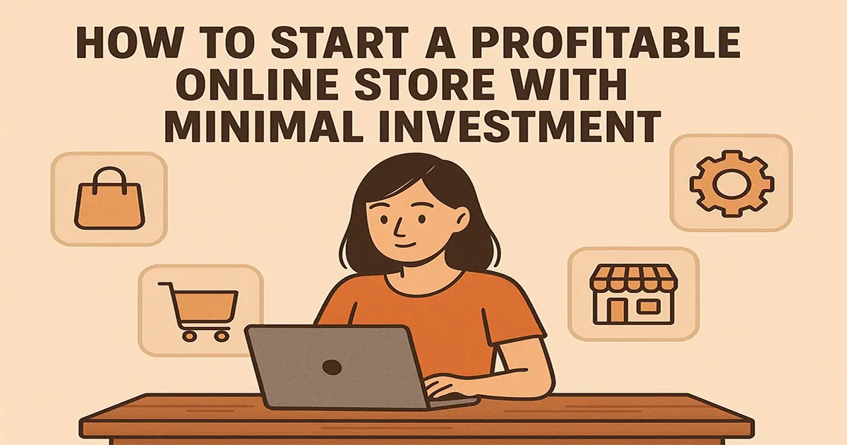 How to Start a Profitable Online Store with Minimal Investment